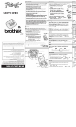 Brother P-TOUCH 1260 Manual del usuario