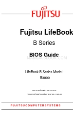 Fujitsu Lifebook B3020 Посібник з біосу