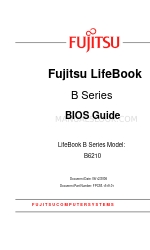 Fujitsu LifeBook B6220 바이오스 매뉴얼