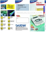 Brother P-TOUCH 1830 Informacje techniczne