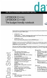 Fujitsu LIFEBOOK C1110 Datasheet