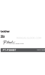 Brother P-TOUCH CUBE PT-P300BT Benutzerhandbuch