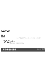 Brother P-TOUCH CUBE PT-P300BT Benutzerhandbuch