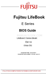 Fujitsu LifeBook E Series E8110 Bios Manual