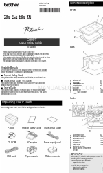 Brother P-touch E800T Quick Setup Manual