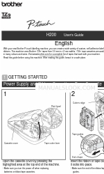 Brother P-touch H200 Manual del usuario