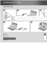 Fujitsu LIFEBOOK E4511 Manuale di avvio rapido