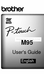 Brother P-Touch M95 Manuale d'uso