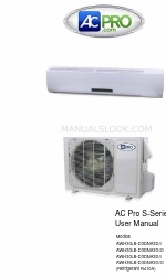 AC Pro AWH30LB-D3DNA3D/I Manual del usuario