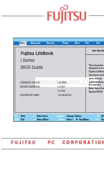 Fujitsu LifeBook i Series Manual Bios