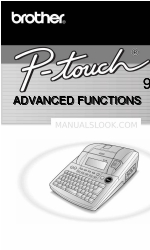 Brother P-touch PT-9600 Advanced Functons