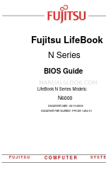 Fujitsu LifeBook N6000 Посібник з біосу