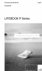 Fujitsu LIFEBOOK P Series Easy Manual