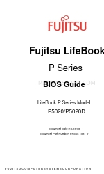 Fujitsu LifeBook P5020 バイオマニュアル