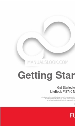 Fujitsu Lifebook S710 Getting Started Manual