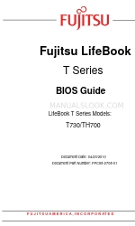 Fujitsu Lifebook T730 Manual