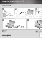 Fujitsu LIFEBOOK U7410 빠른 시작 매뉴얼