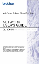 Brother QL-1060N Benutzerhandbuch für das Netzwerk