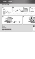 Fujitsu LIFEBOOK U9311 Quick Start Manual