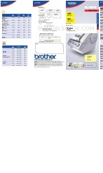 Brother QL-500W Brochure & specificaties