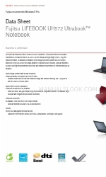 Fujitsu LifeBook UH572 Fiche technique