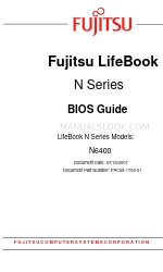 Fujitsu N6460 - LifeBook Посібник з біосу