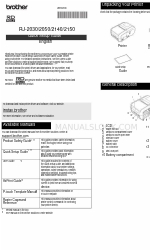 Brother RuggedJet RJ-2030 Manuale di configurazione rapida