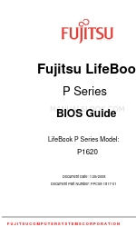 Fujitsu P1620 - LifeBook - Core 2 Duo 1.2 GHz 바이오스 매뉴얼