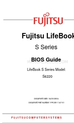 Fujitsu S6210 - LifeBook Notebook Computer Bios Manual