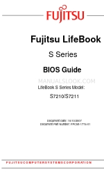 Fujitsu S7210 - LifeBook - Core 2 Duo 2.2 GHz Bios Manual