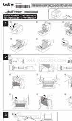 Brother TD-4650TNWB Quick Setup Manual