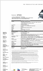 Fujitsu ST5031 - Stylistic Tablet PC Технічні характеристики