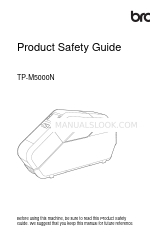 Brother TP-M5000N Product Safety Manual