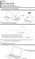 Fujitsu UH-X Manual de inicio rápido