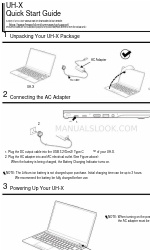 Fujitsu UH-X Manual de inicio rápido