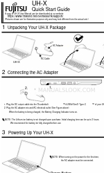 Fujitsu UH-X Manual de inicio rápido