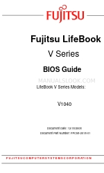 Fujitsu V1040 - LifeBook - Core 2 Duo 2.4 GHz Manuale Bios