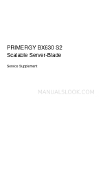 Fujitsu BX630 - PRIMERGY - S2 Dual サービス補足マニュアル