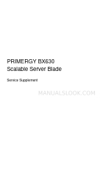 Fujitsu BX630 - PRIMERGY - S2 Dual サービス補足マニュアル