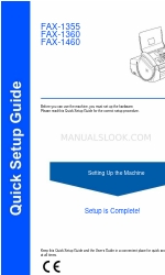 Brother FAX-1460 Quick Setup Manual