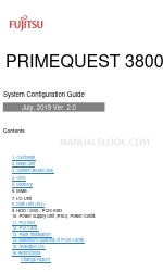 Fujitsu PRIMEQUEST 3800E2 Руководство по конфигурации системы