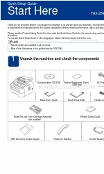 Brother FAX-2840 Manual de configuração rápida