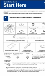 Brother FAX-2840 Quick Setup Manual