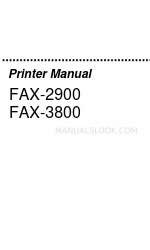 Brother FAX-2900 User Manual