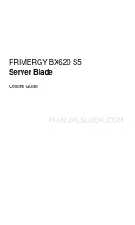 Fujitsu PRIMERGY BX620 S5 Options Manual