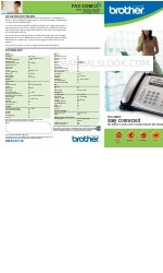 Brother FAX-335MCS Especificaciones