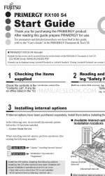 Fujitsu Primergy RX100 S4 Руководство по эксплуатации