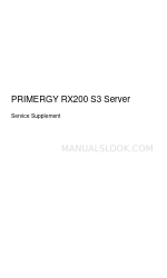 Fujitsu PRIMERGY RX200 S3 Panduan Suplemen Servis