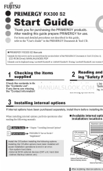Fujitsu Primergy RX300 S2 Manual de inicio