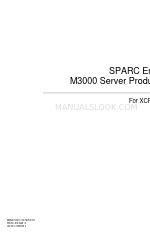 Fujitsu SPARC Enterprise M3000 제품 노트